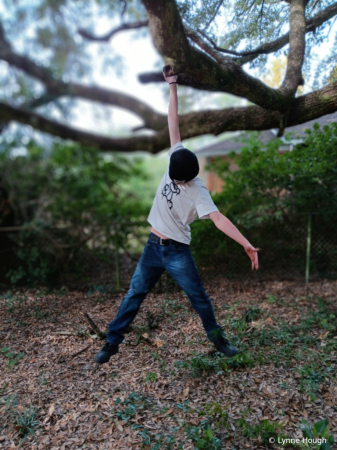 Holding on to a Live Oak