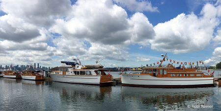 Old wooden boats