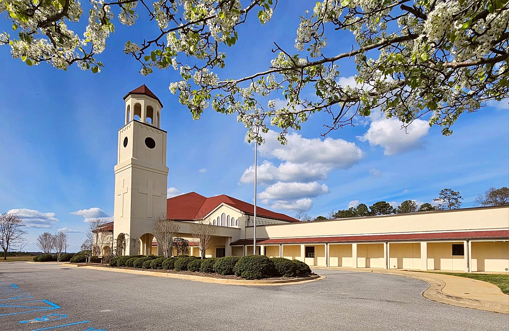 Church in Springtime 