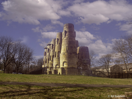 Old Cement Kilns Coplay, PA.