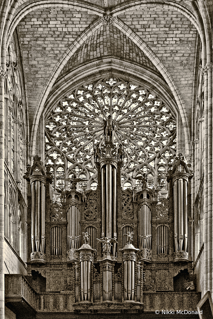 Cathedral in Tours, France