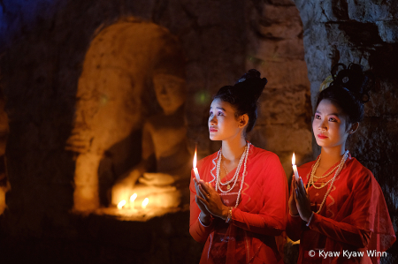 Ladies with Candles