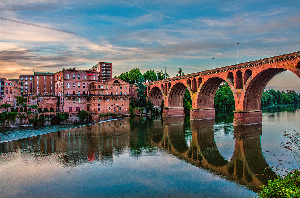Bridge Reflection in France