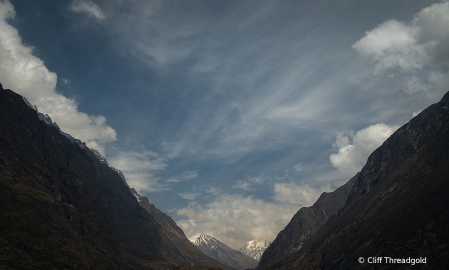 Clouds over Langtang Valley