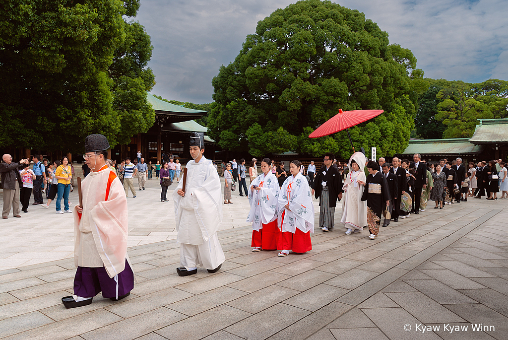 Wedding Ceremony in Japan