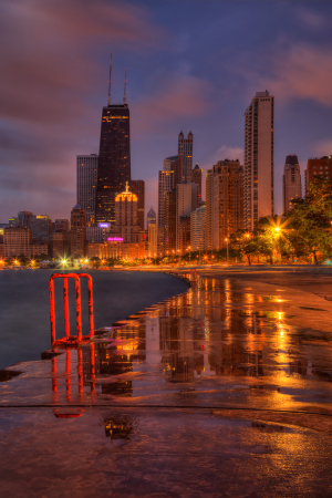 Twilight Puddle