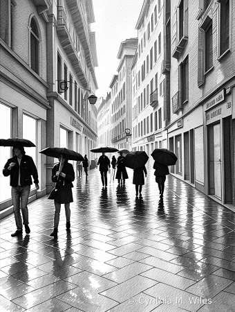 Rainy Day in Venice 