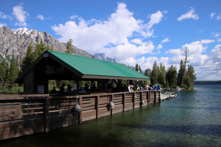 Jenny Lake Boat Dock