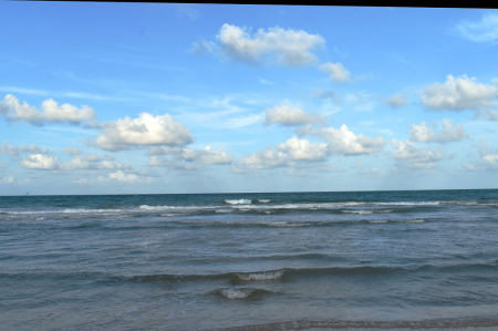 CLOUDS OVER THE OCEAN