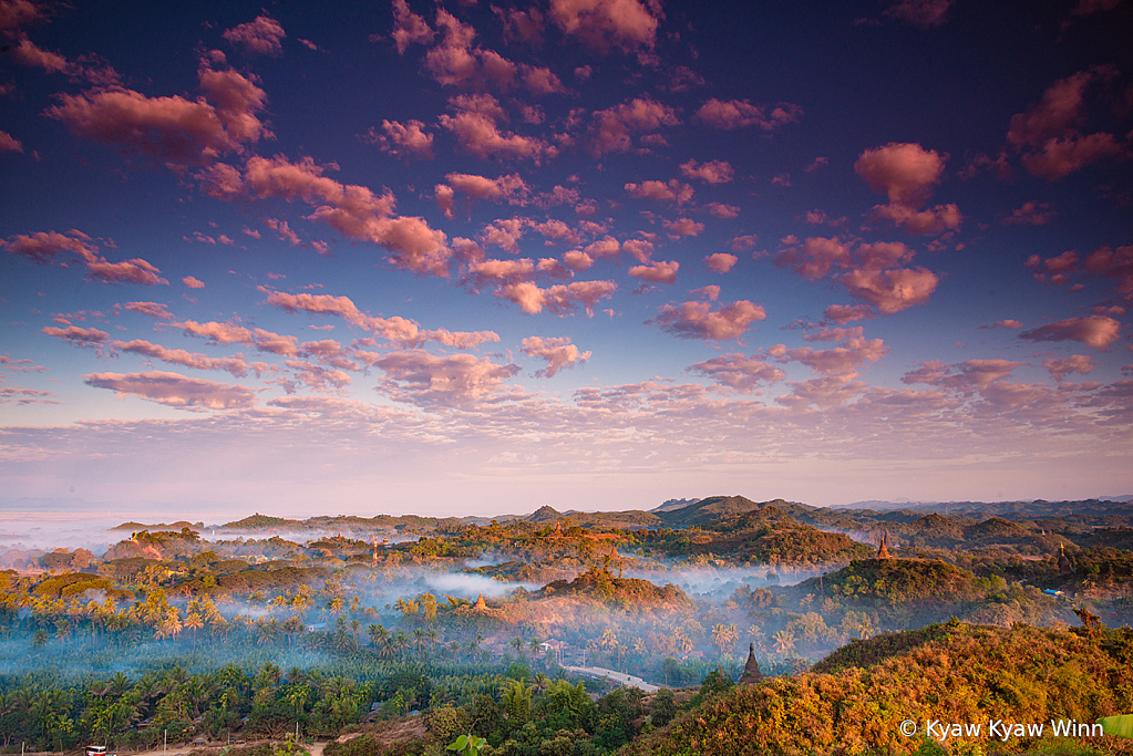 Clouds over Myauk U