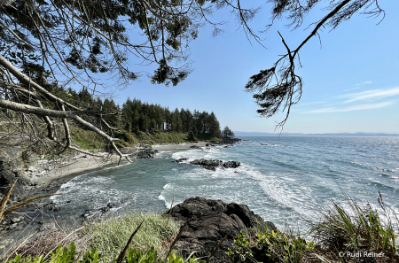 Vancouver Island shoreline 