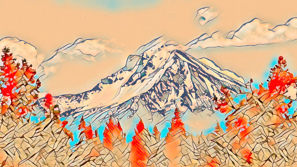 Mount McKinley Modern Art 