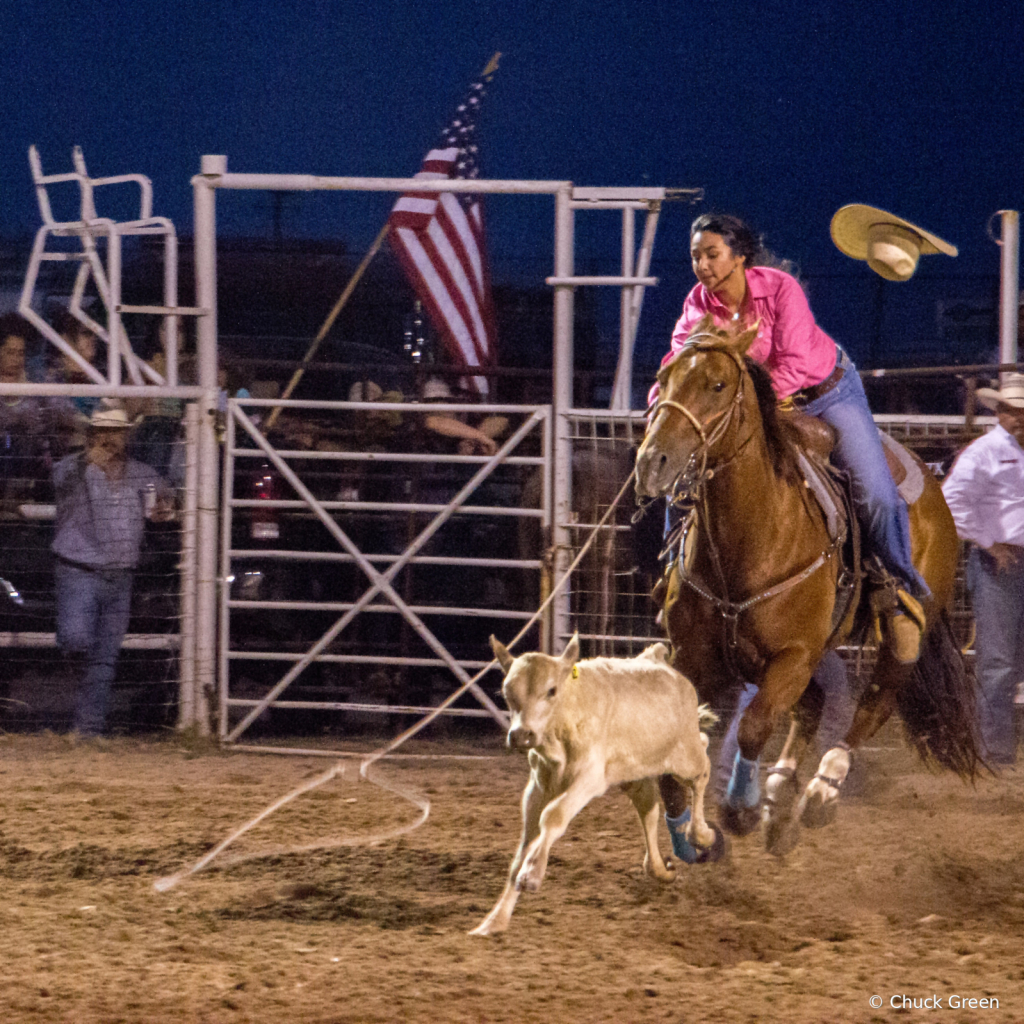 Ladies Calf Roping