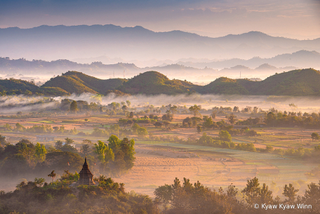 landscape of Kakhing State