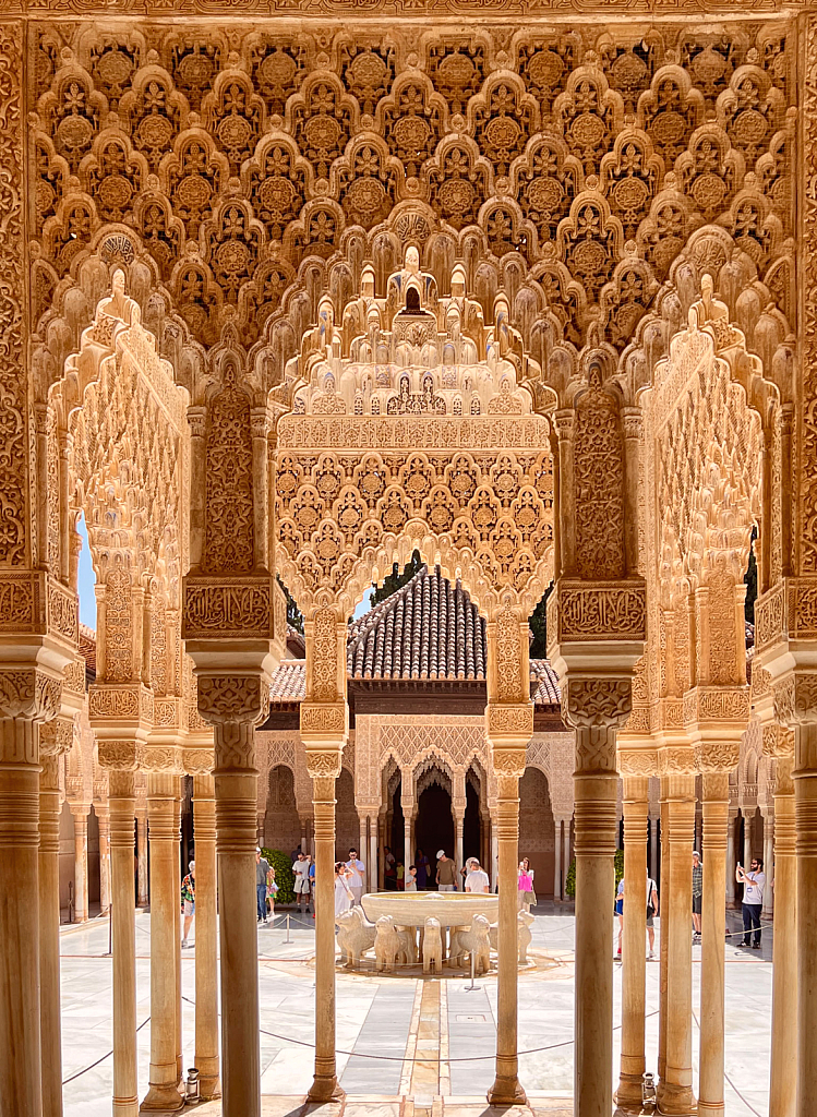 At the Alhambra, Granada, Spain