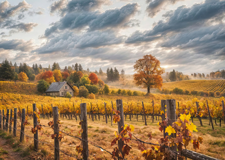 Countryside in the Fall