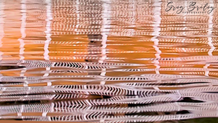 Water Reflection of Dock Porch