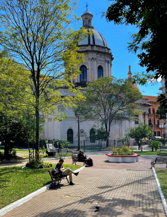 ~ ~ A DAY IN THE CHURCH COURTYARD ~ ~ 