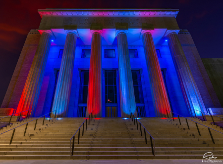 Robinson Center at Night