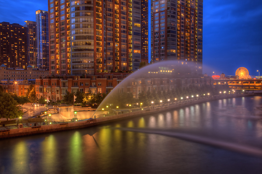 Centennial Fountain Chicago