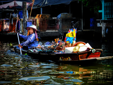 ~ ~ THAILAND BOAT MARKET PEOPLE ~ ~ 