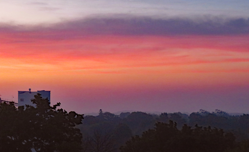 Sunrise At The Elevator