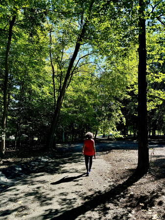 On the illuminated path