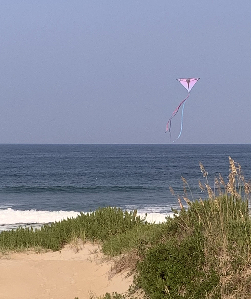 kite flying on the Outer Banks