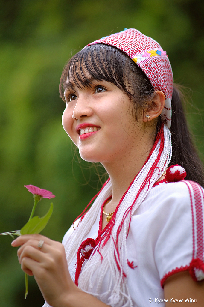 Kayin Tribe Girl