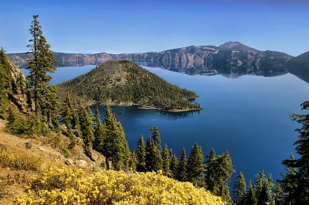 Beautiful Crater Lake