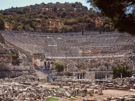 Amphitheater in Ancient Epheus