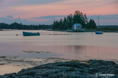 Sunrise at Blue Rock NS