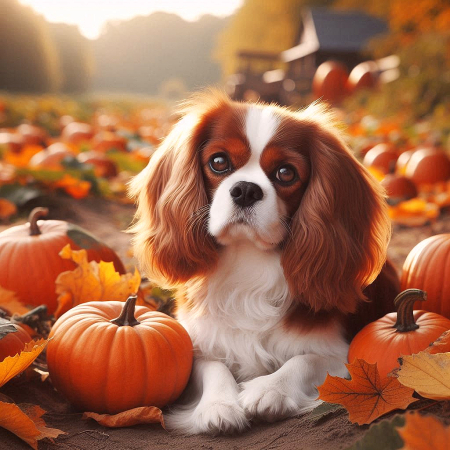 Charlie Visits a Pumpkin Patch 