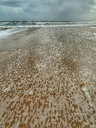 Beach Walk, Atlantic Beach during Helene