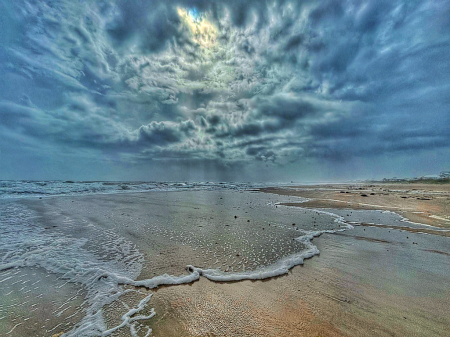 Beach Walk, Atlantic Beach during Helene