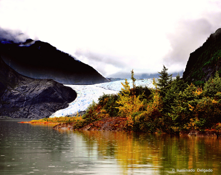 The Mendenhall Glacier