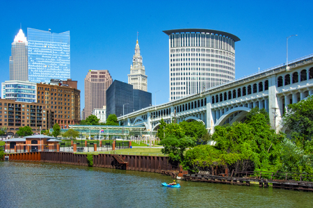 Kayaking the Cuyahoga