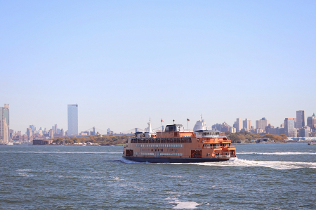 Ferries Passing