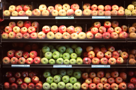 Apples On Display