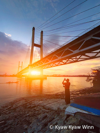 Sunset and Photographer