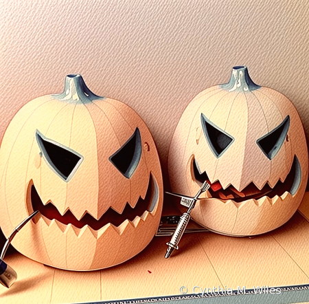 Jack o Lanterns need the Dentist 