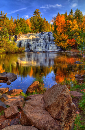 Bond Falls Reflection