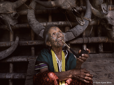 Chin Tribe Woman