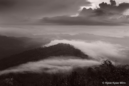 Motion of Clouds in BW