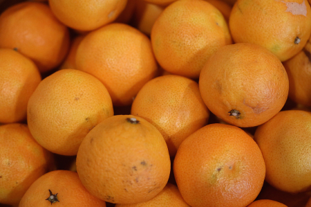 Mandarins Close Up