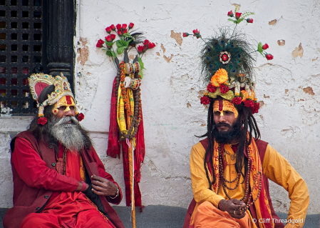 Sadhus at Pashupatinath