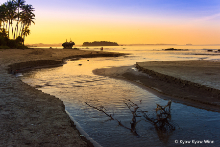 Morning of Beach