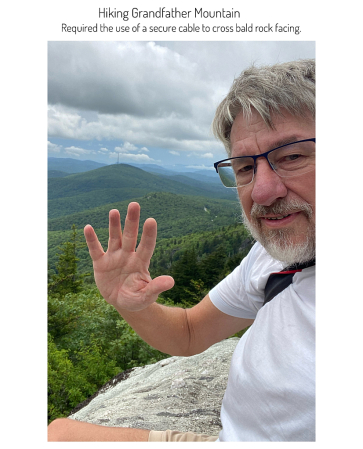 Hiking Grandfather Mountain 