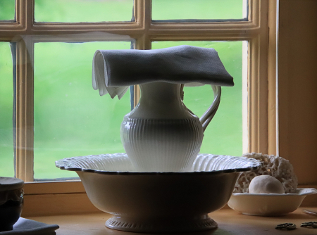 Wash Basin and Pitcher