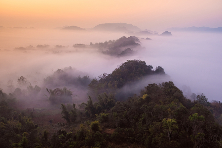 Mist Over Hills 